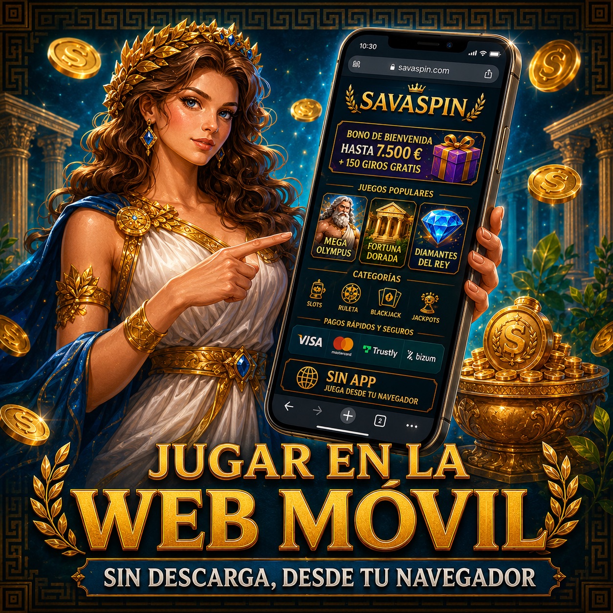 SavaSpin Casino Application.